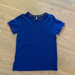 Mini Boden Pom Pom tee